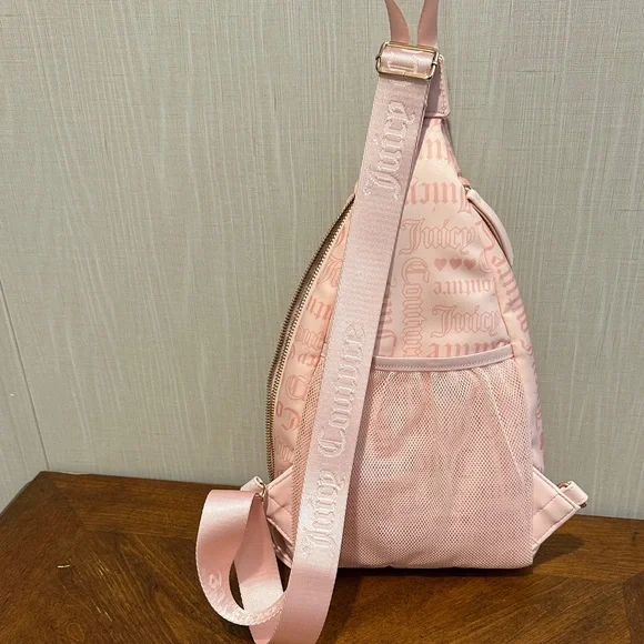 Juicy Couture Blush Pink Sling Bag - Picture 3 of 10